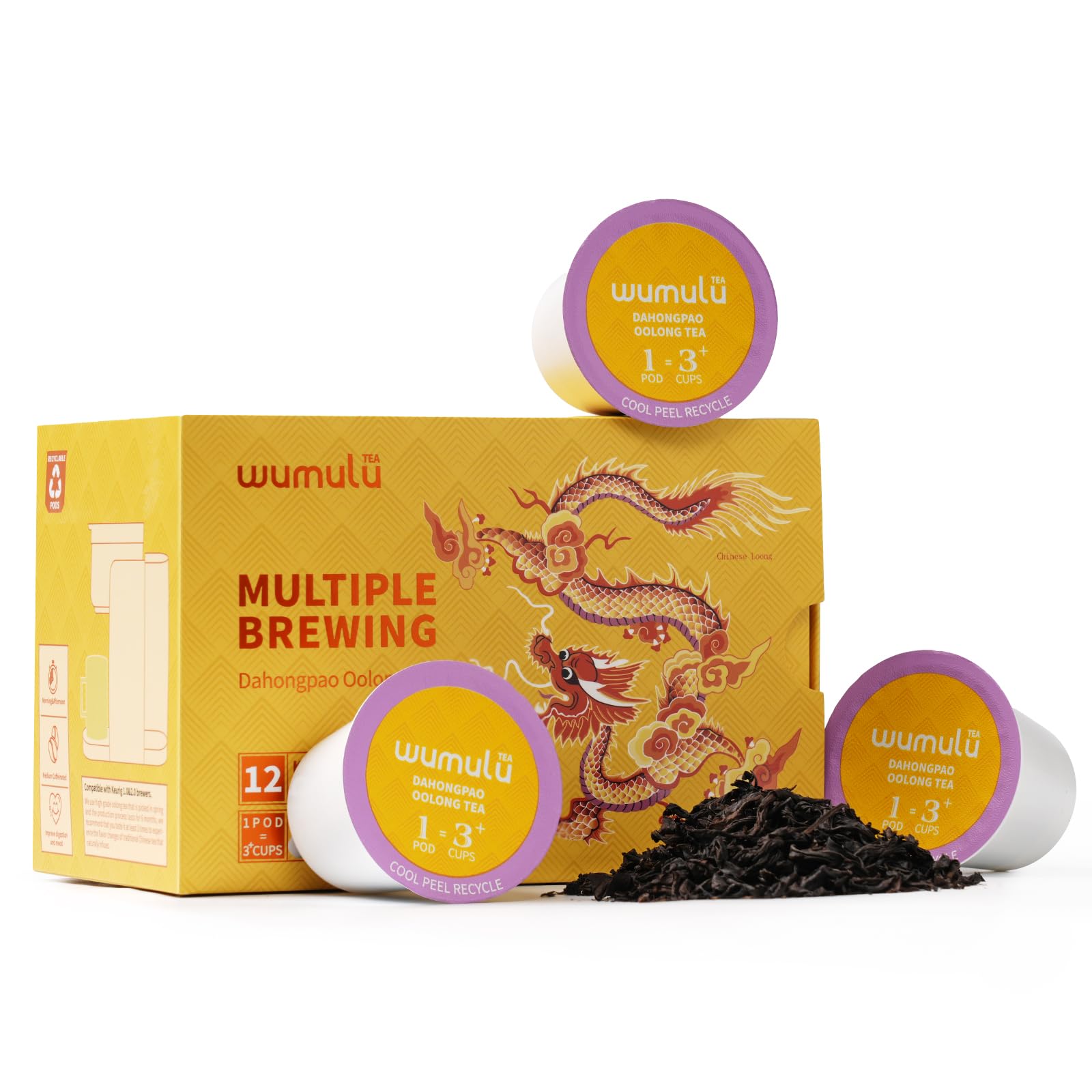 Dahongpao Oolong Tea Pods packaging