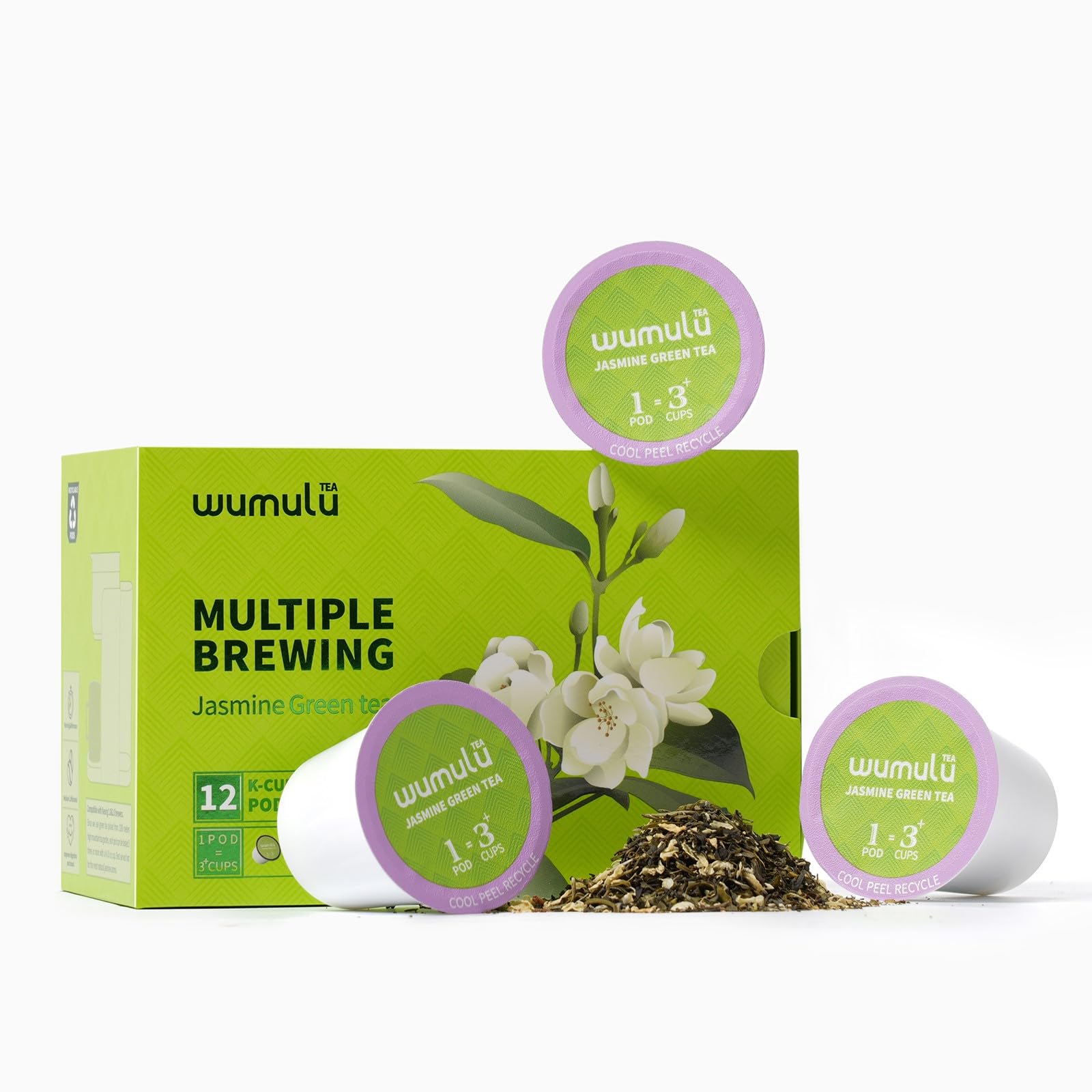 Jasmine Green Tea Pods packaging