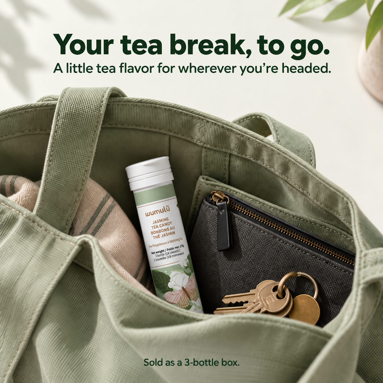 A bottle in your everyday bag
