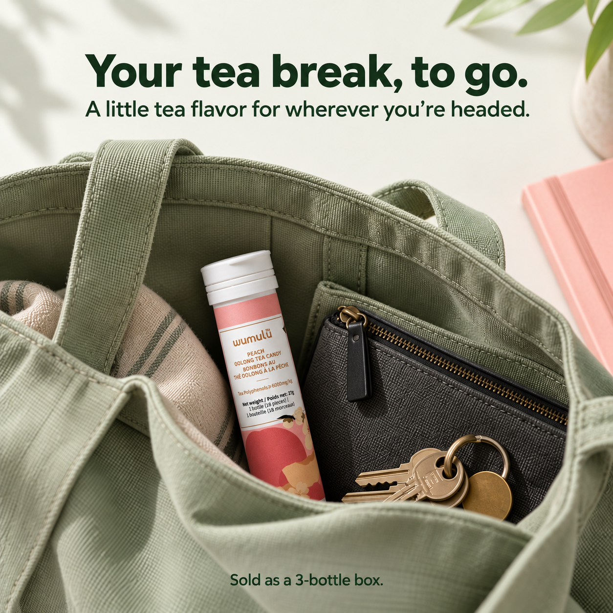 A bottle in your everyday bag